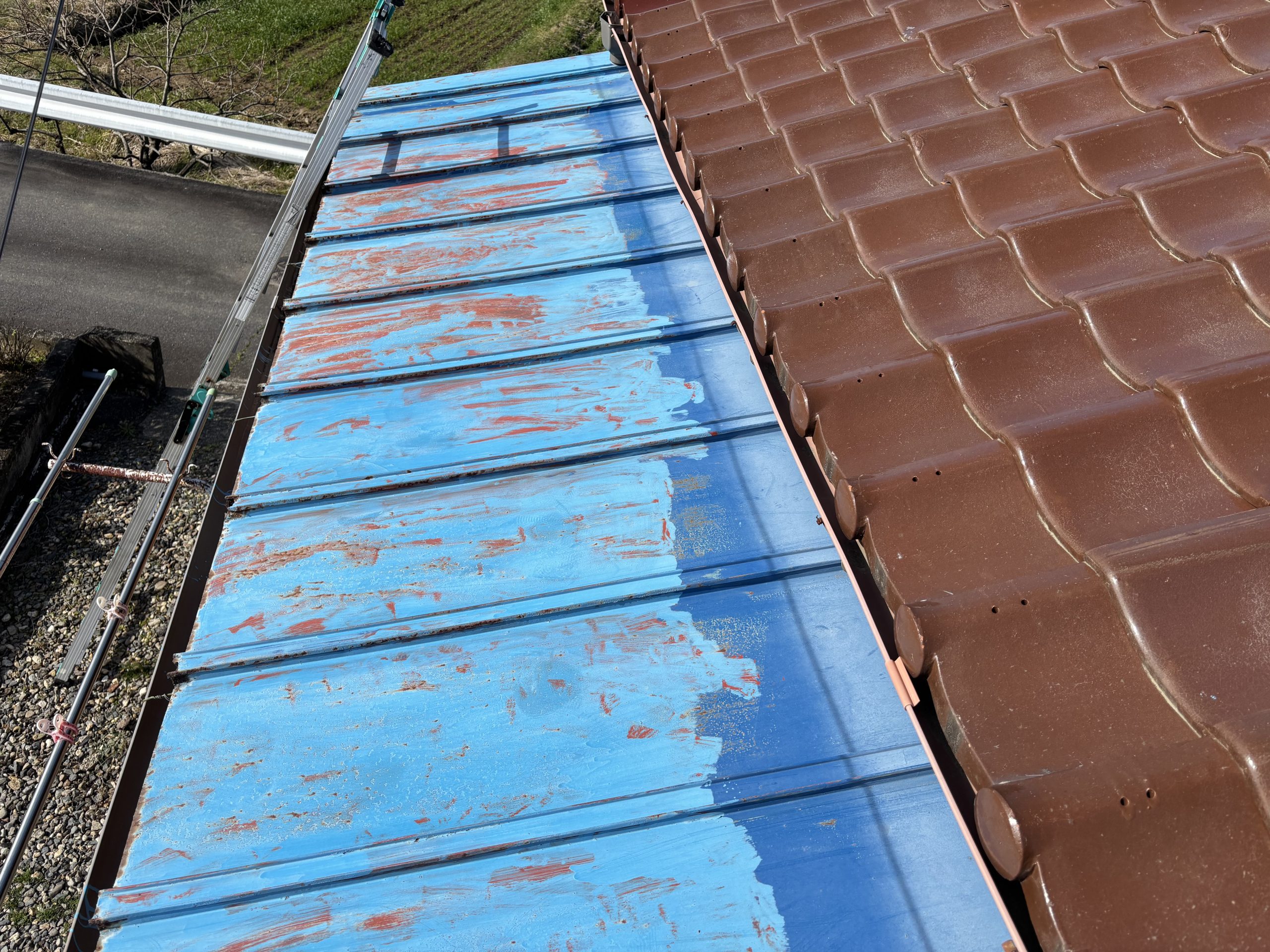 瀬戸市板金屋根塗装