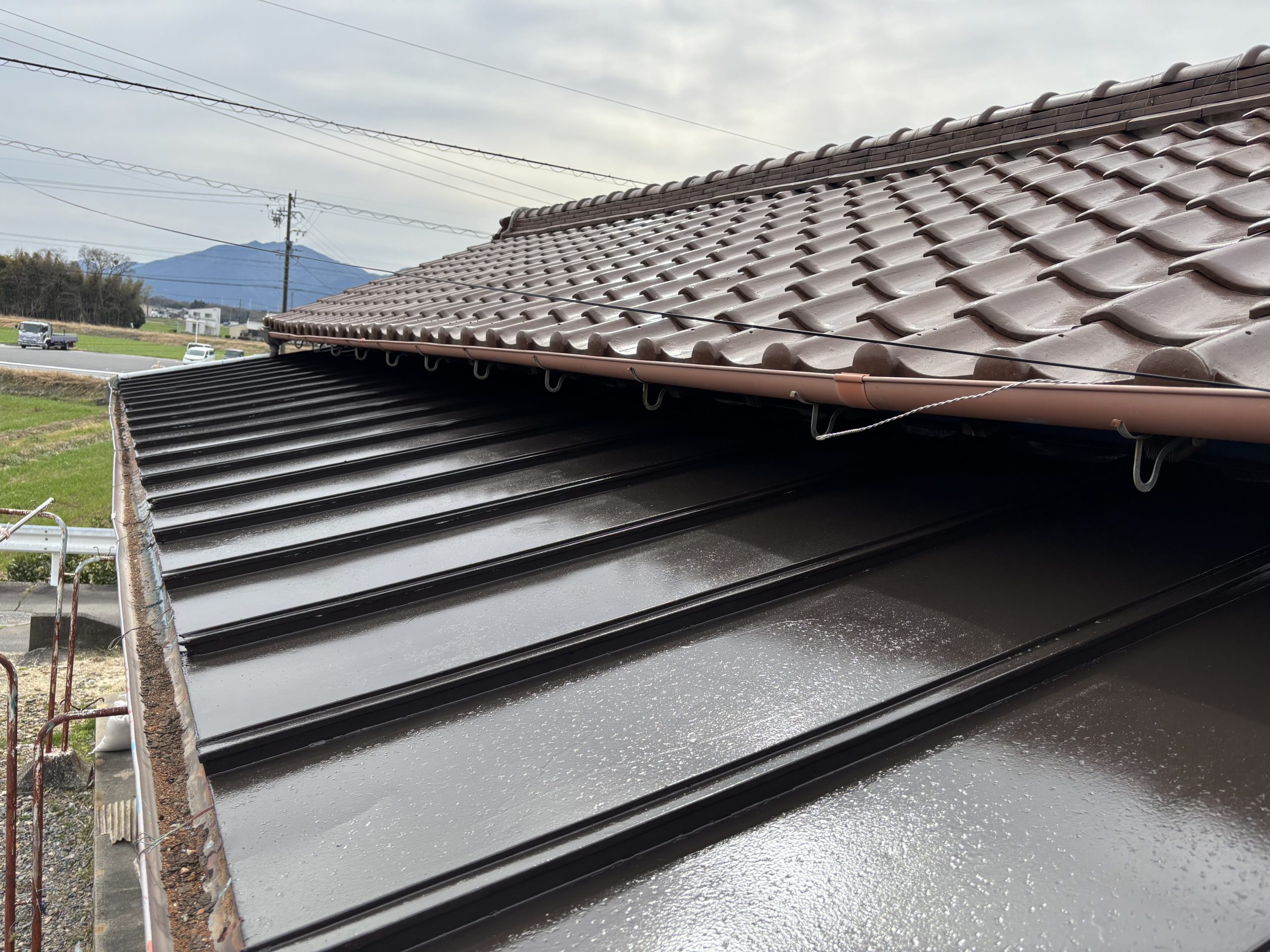 瀬戸市板金屋根塗装