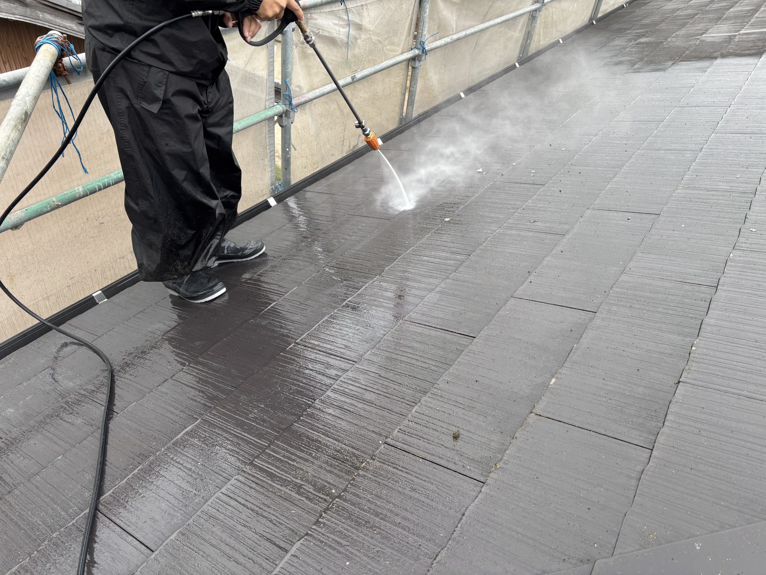 瀬戸市屋根塗装高圧洗浄