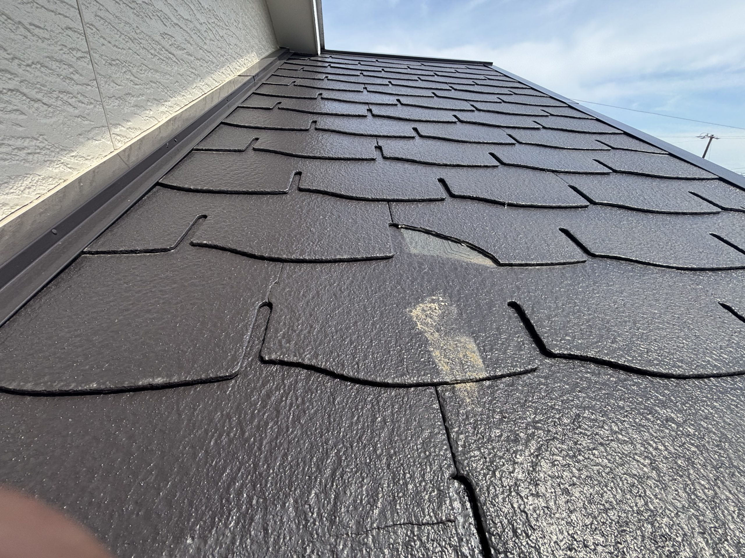 春日井市割れが確認できる松下電工シンフォニー