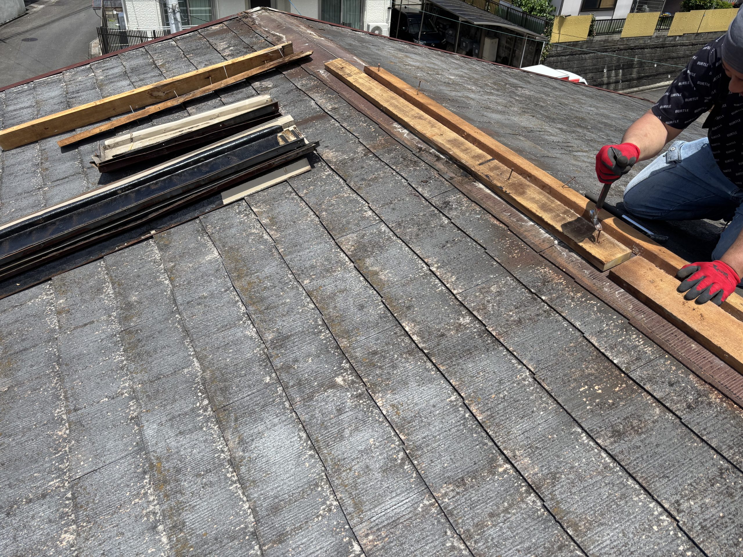 小牧市棟板金交換