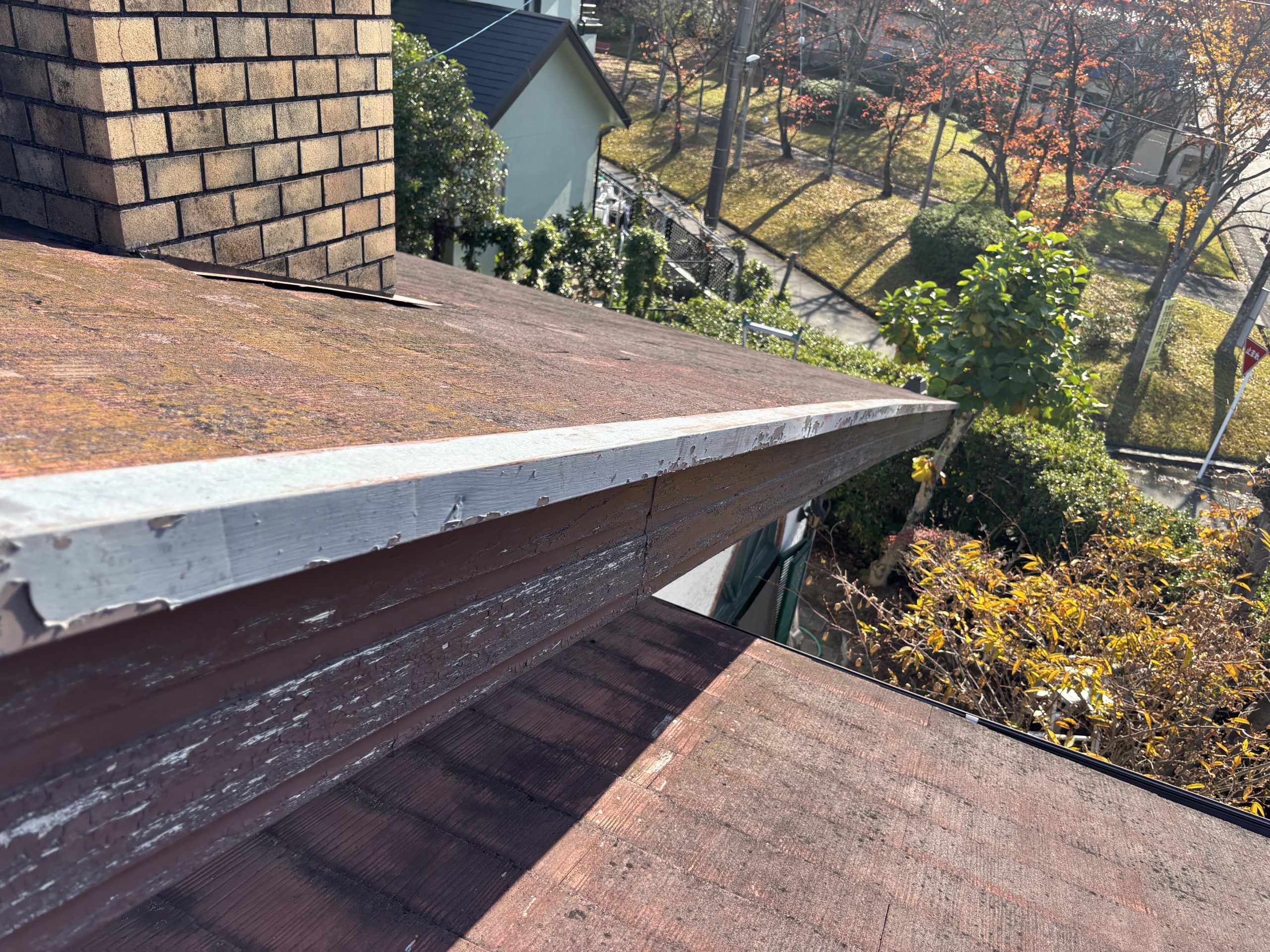 春日井市スレート屋根のカバー工法