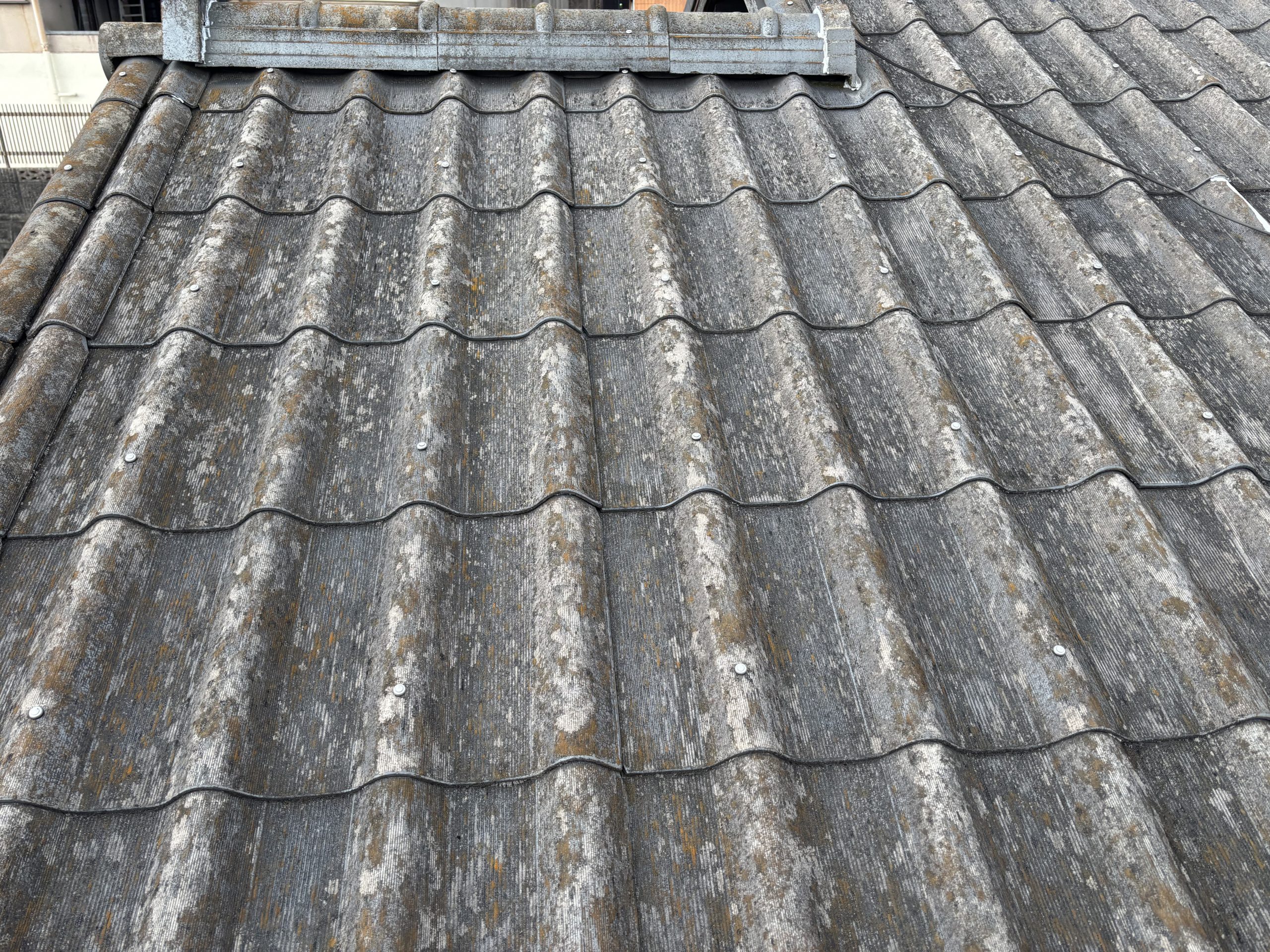 瀬戸市波型スレート屋根塗装