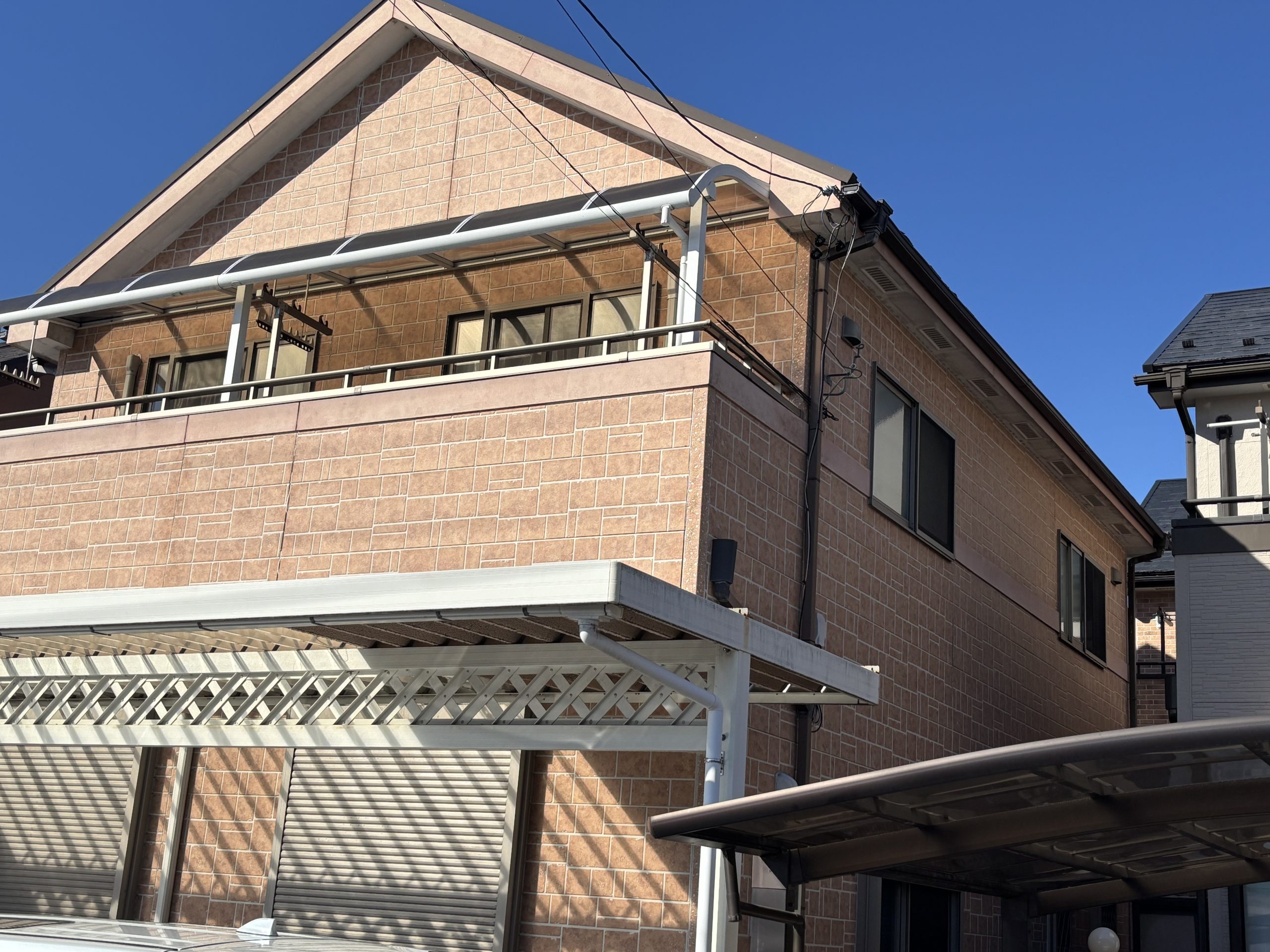 春日井市フッ素REVOを使用した外壁塗装