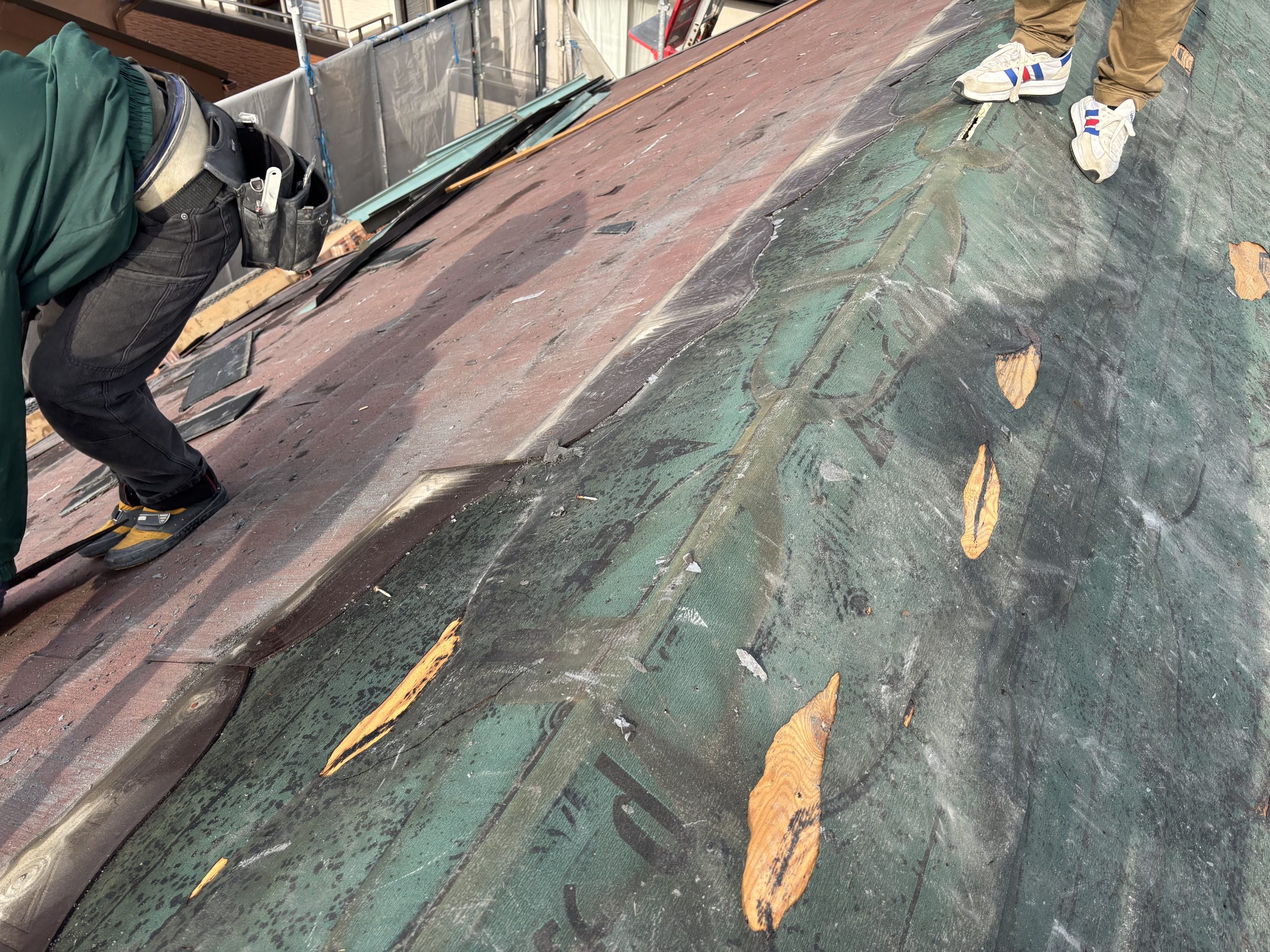 春日井市パミール屋根葺き替え