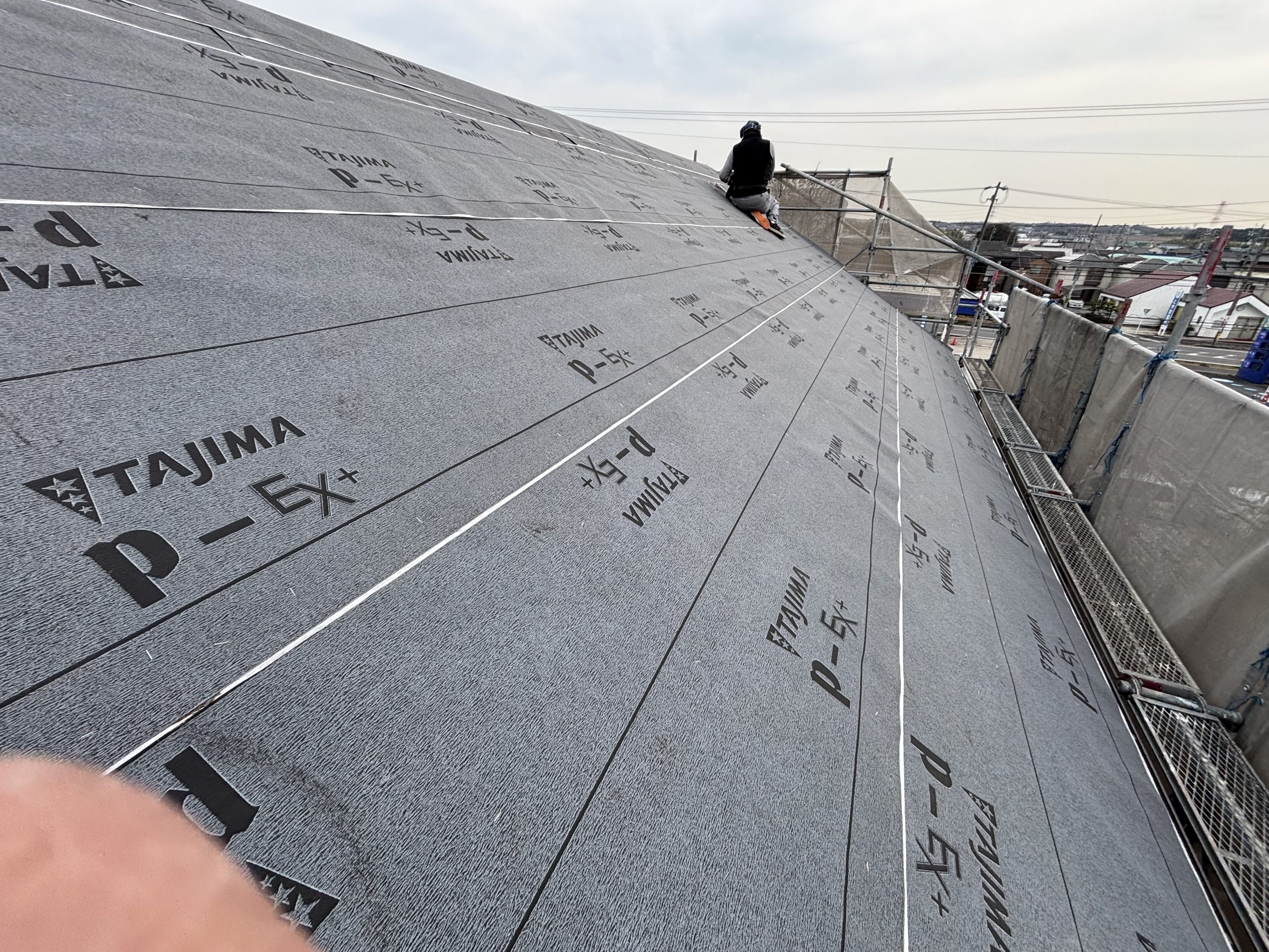 春日井市パミール屋根葺き替え