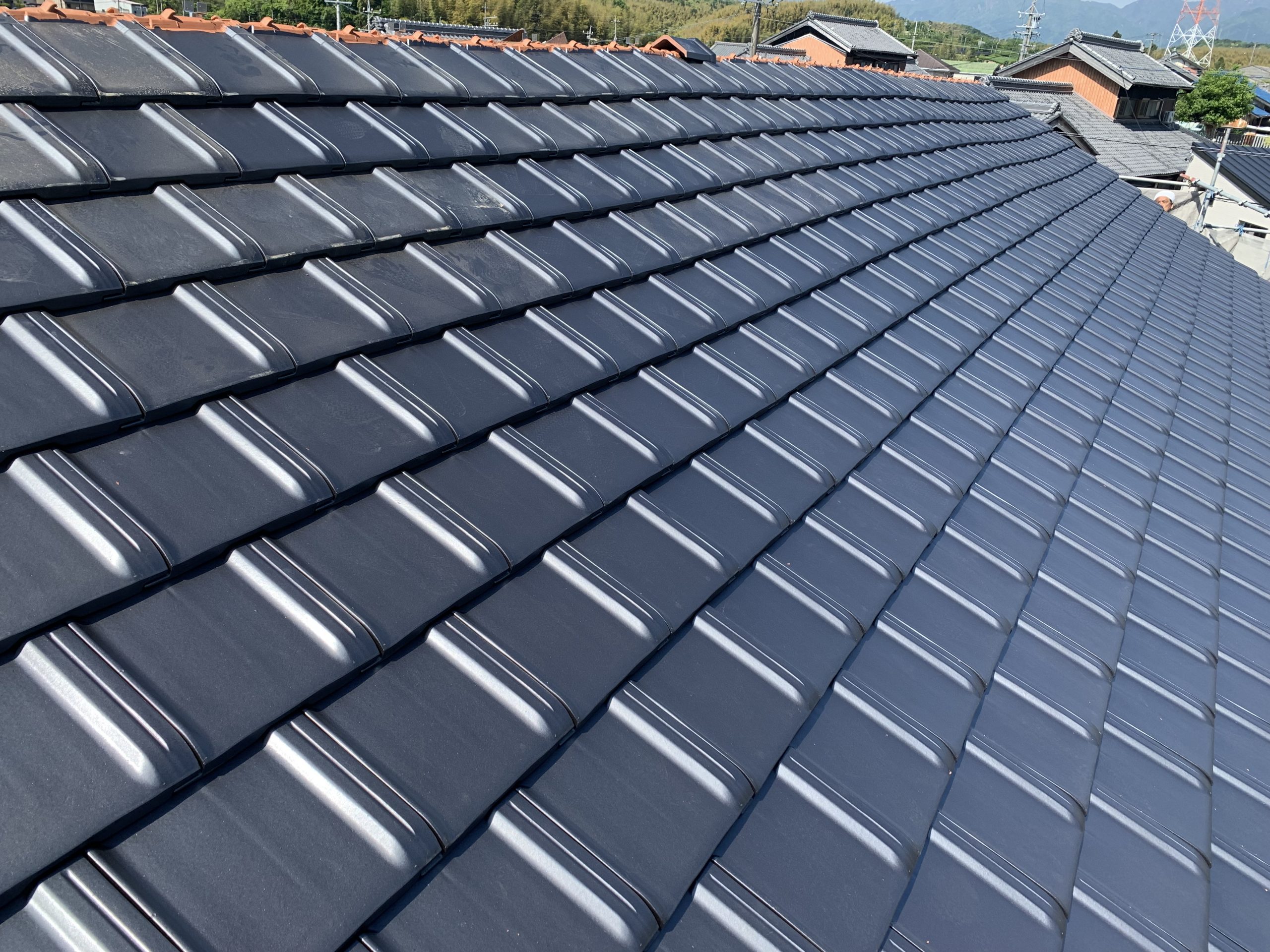 瀬戸市瓦屋根葺き替え