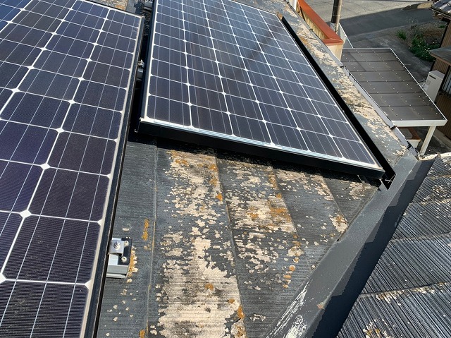 塗膜が剥がれ写真