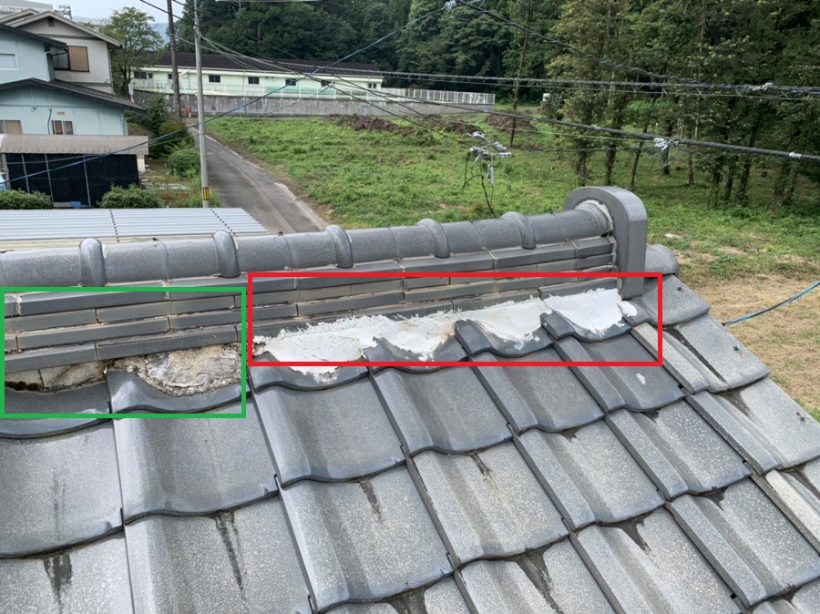 雨漏り修理瓦屋根