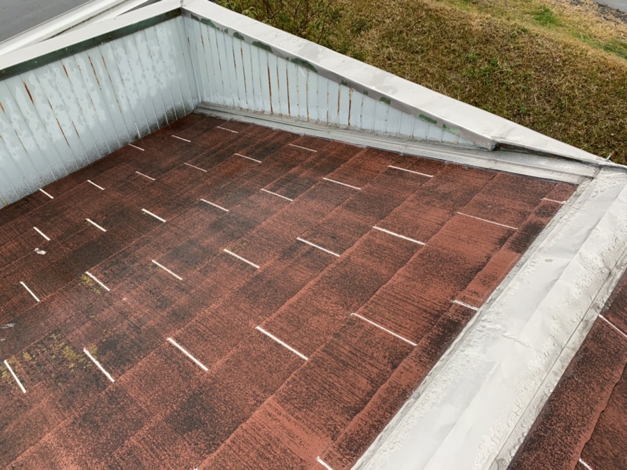 カラーベストの屋根の写真