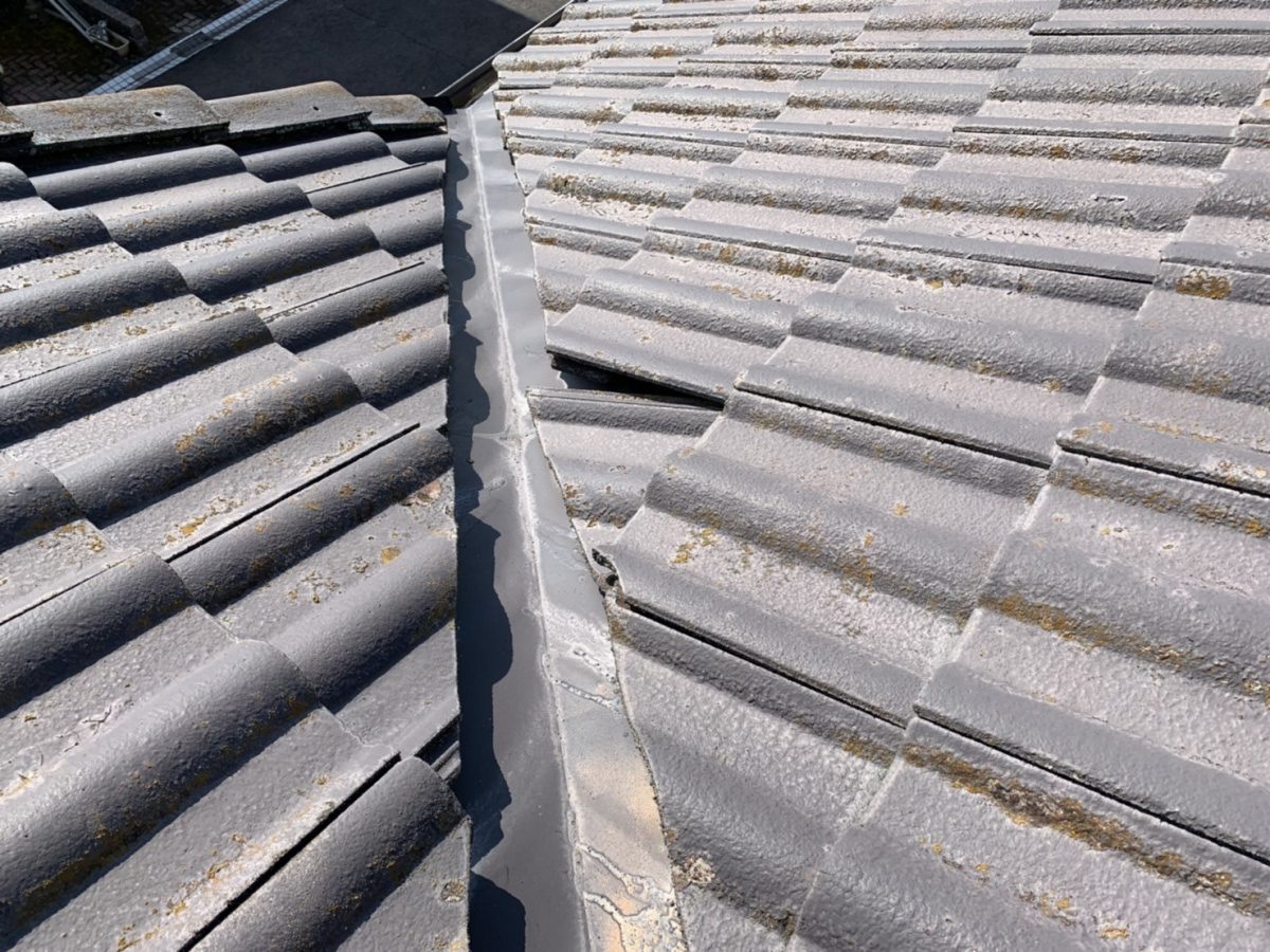 モニエル瓦の大きな屋根