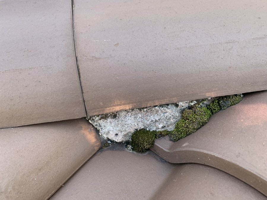 漆喰部分の状態