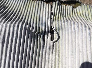 屋根下地材写真