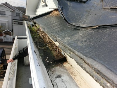 雨樋の状況