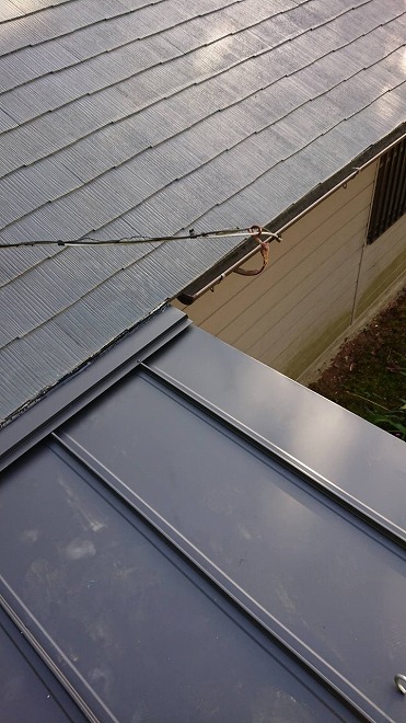 防水シート、ガルバニウム鋼板