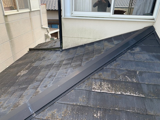 谷樋のアップ写真