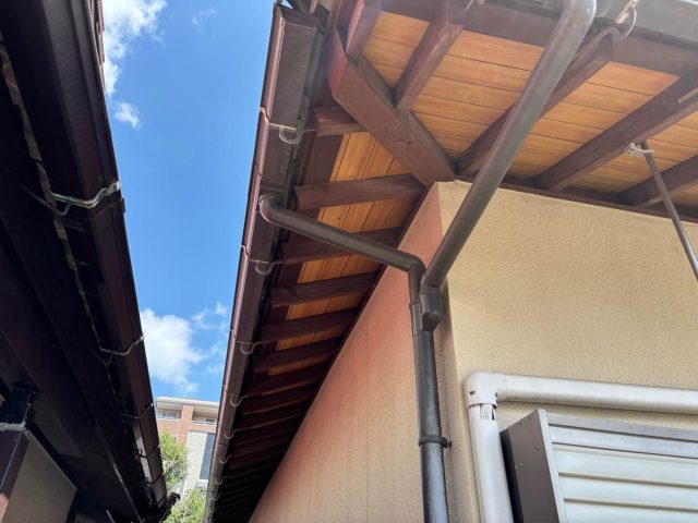 筑紫野市で外壁調査で軒天も点検