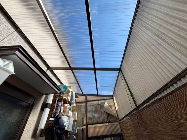 太宰府市で波板交換工事完了