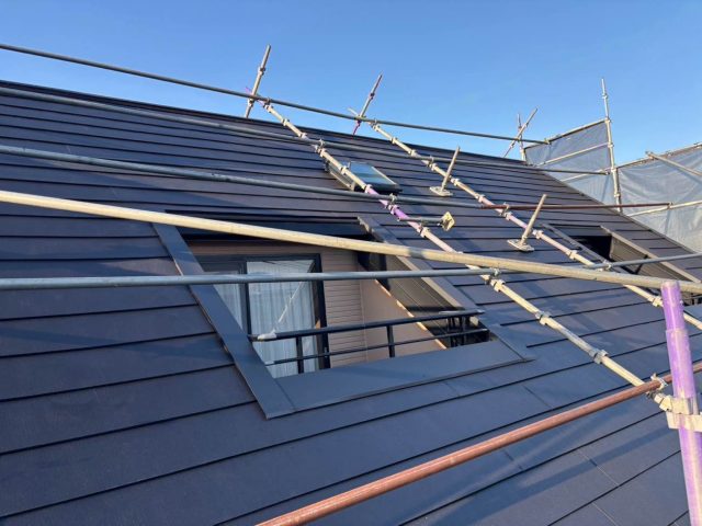 筑紫野市のカバー工事で施工されたスーパーガルテクト