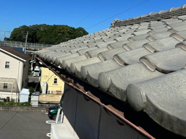 筑紫野市で瓦の葺き直し工事が完了