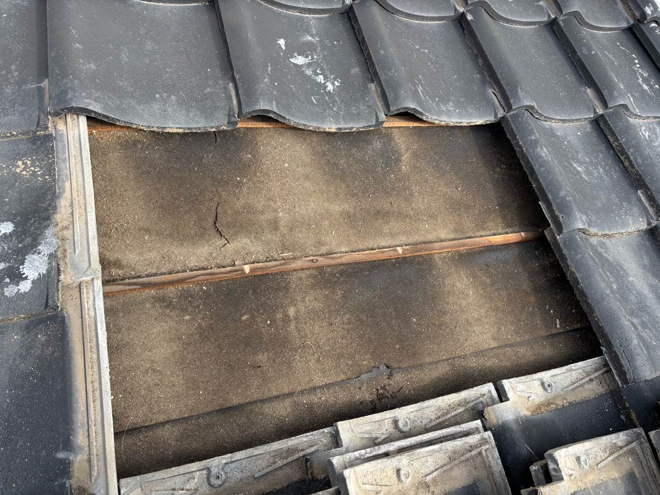 防水シートの劣化