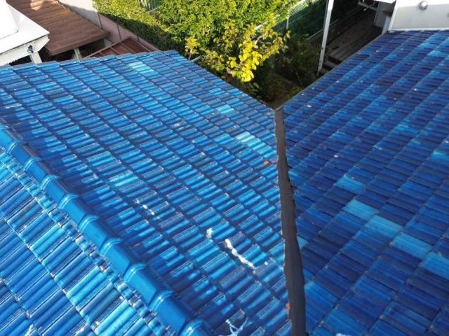 太宰府市の雨漏りをドローンで調査