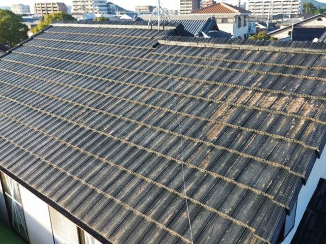 太宰府市で劣化調査した屋根