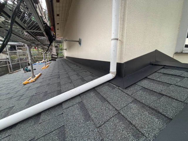 小郡市の屋根の板金工事