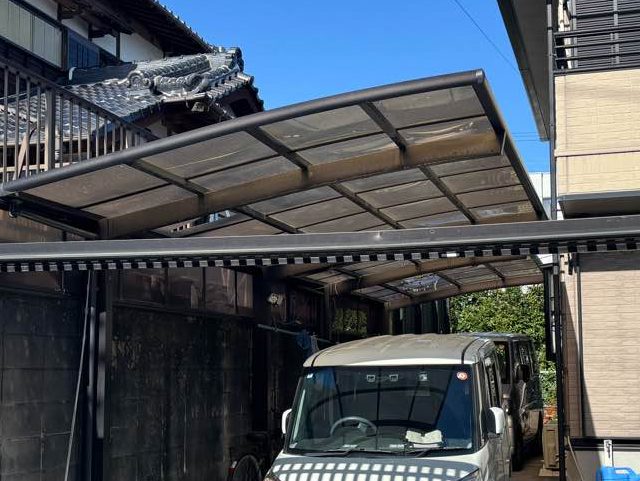 太宰府市でカーポートが破損