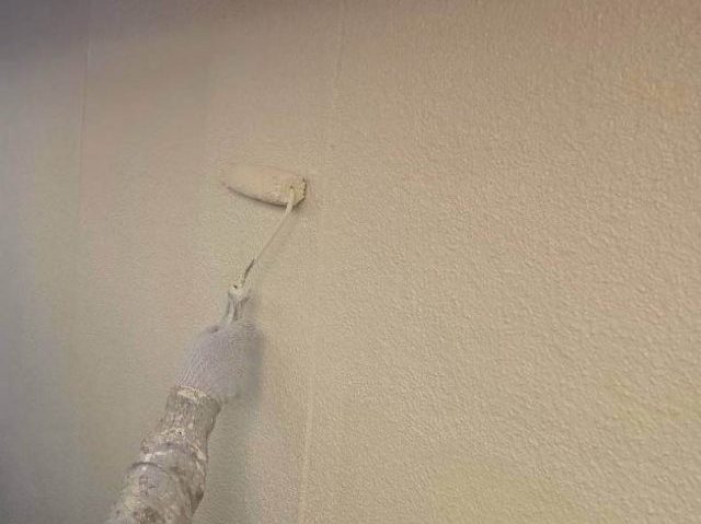 筑紫野市の外壁上塗り