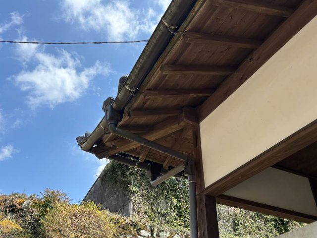 筑紫野市で排水経路を点検
