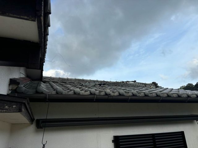 小郡市の折れたアンテナ