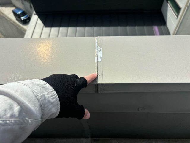 太宰府市の陸屋根の調査