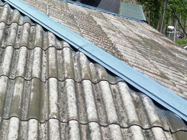 筑紫野市の老朽化した棟板金