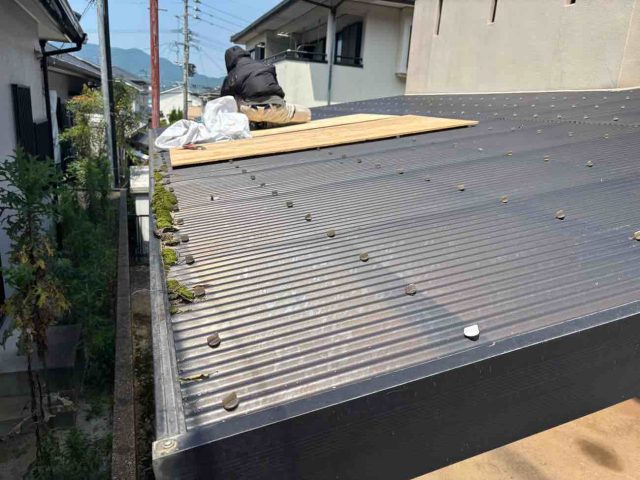 筑紫野市で波板補修