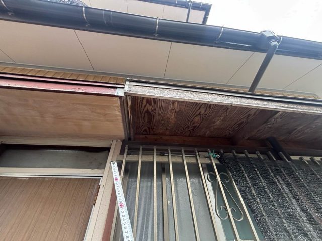 筑紫野市で確認された塗膜の劣化