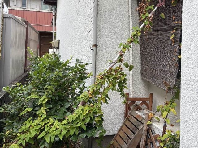小郡市で雨樋調査を実施