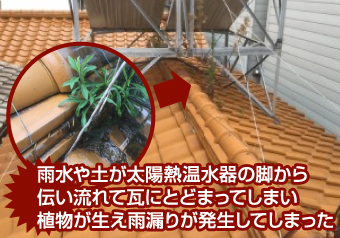 温水器トラブル