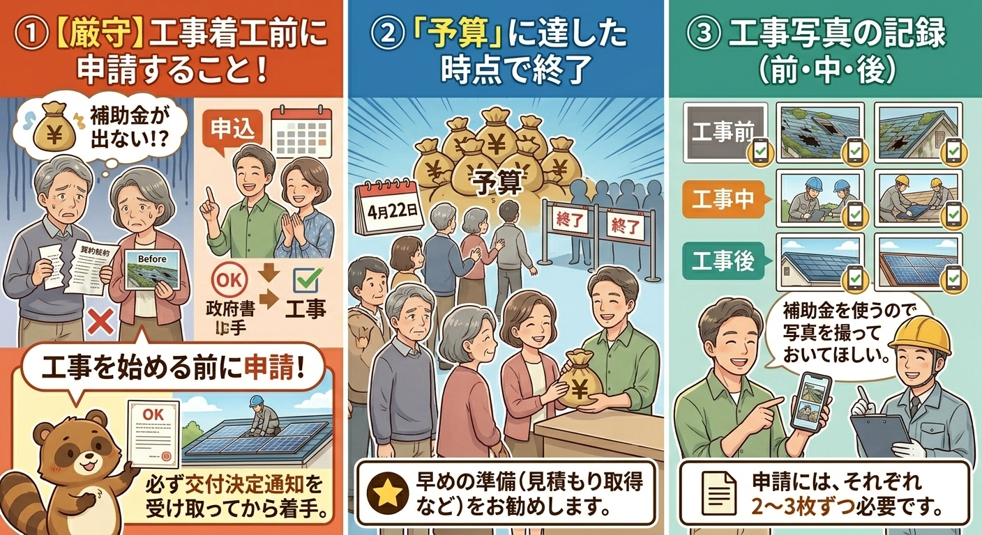 筑紫野市屋根の補助金