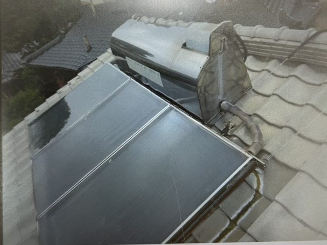 小郡市の温水器の現地調査