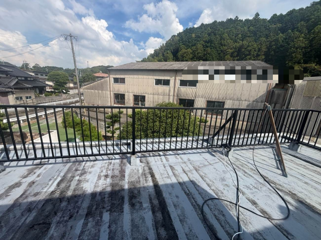太宰府市で屋上防水調査