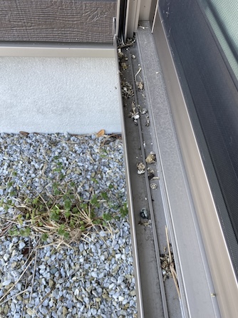 浜松市　太陽光パネル　ハト　フン害