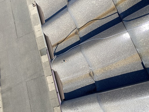 浜松市　温水器　撤去　瓦