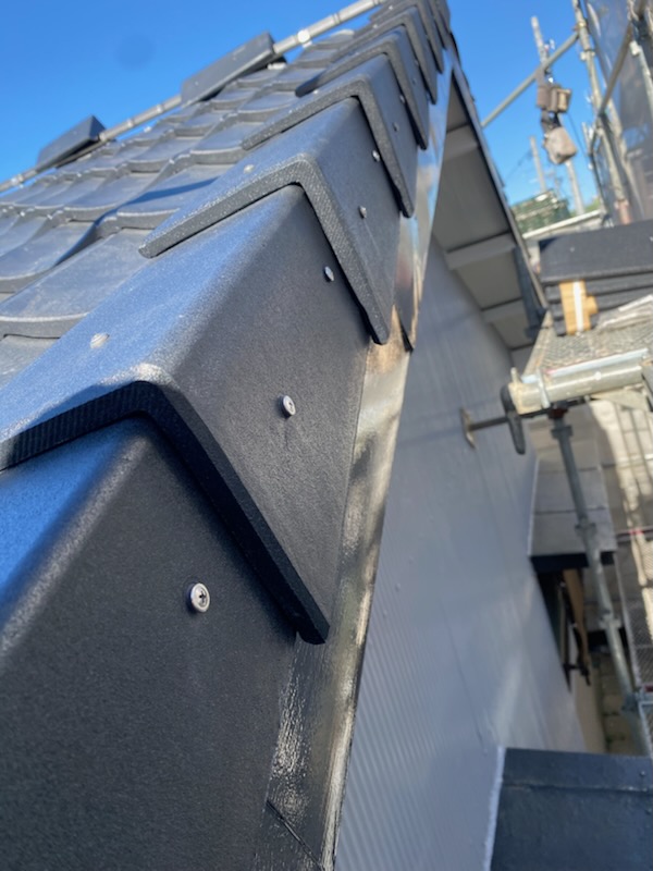 浜松市　ルーガ　ケラバ　ビス　固定　