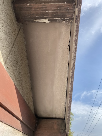 軒天　色褪せ　劣化