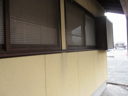 外壁　チョーキング　微弾性フィラー　リシン仕上げ　浜松市