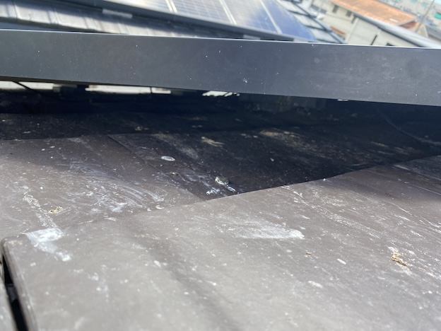 太陽光パネル下　ハト　鳥の巣　