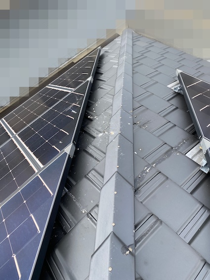 浜松市　太陽光パネル　鳩　トラブル　巣　住み着く　ふん