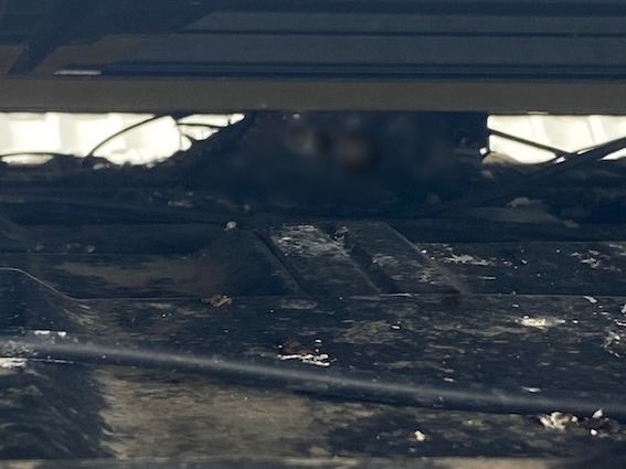 太陽光パネル　下　ソーラーパネル　鳥の巣　はと　被害　浜松