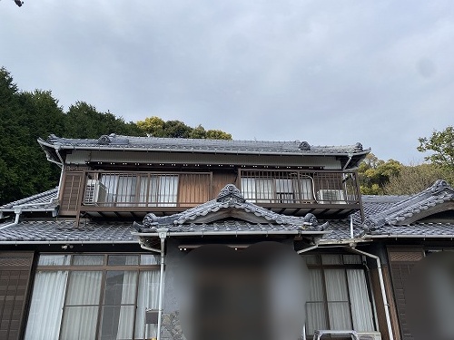屋根　ずれ　棟　浜松市
